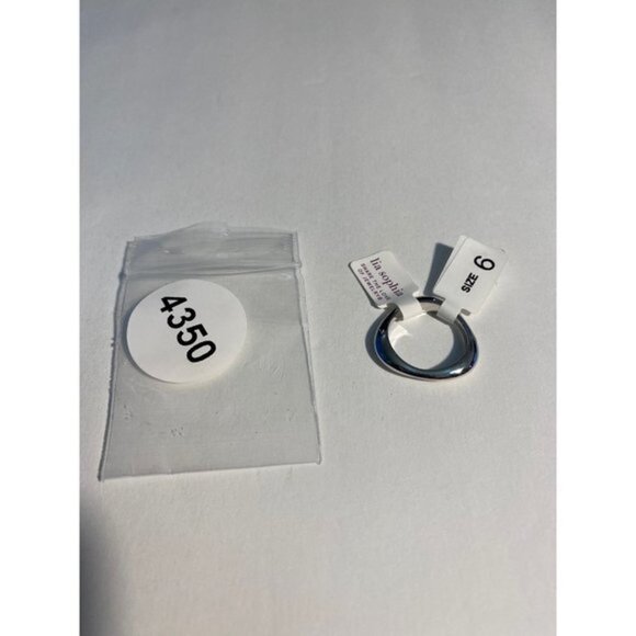 Lia Sophia Ring Size 6 Sliver Plated - Picture 7 of 7